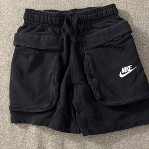 3/$15- Nike Kids' Black Cargo Pocket Shorts